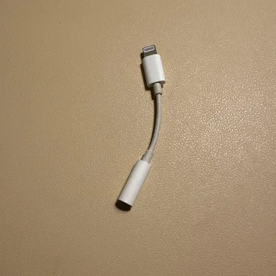 純正Apple Lightning - 3.5mm ヘッドフォンジャックアダプタ