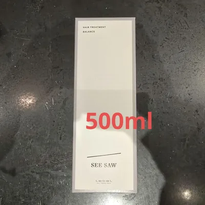 SEE/SAW ヘアトリートメントB 500ml