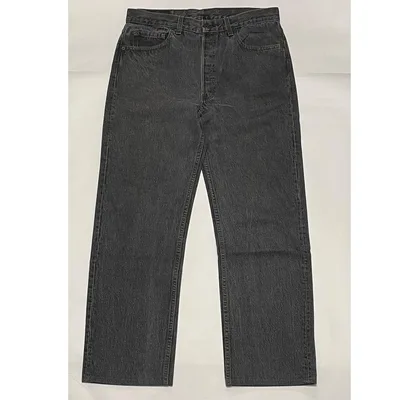 90's リーバイス Levi's 501 ブラックデニムパンツ 先染め USA