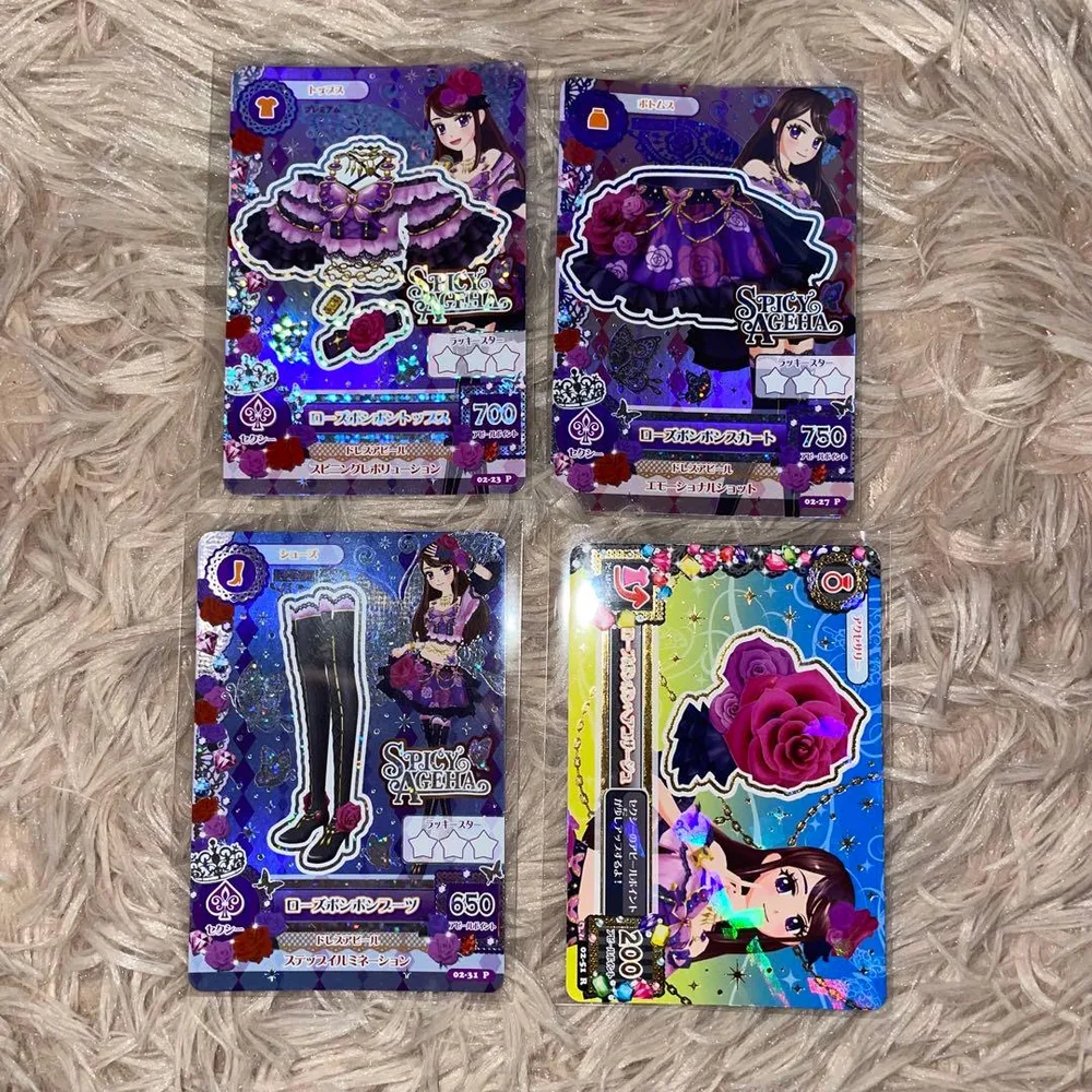 アイカツカード ローズボンボンコーデ 4枚セット