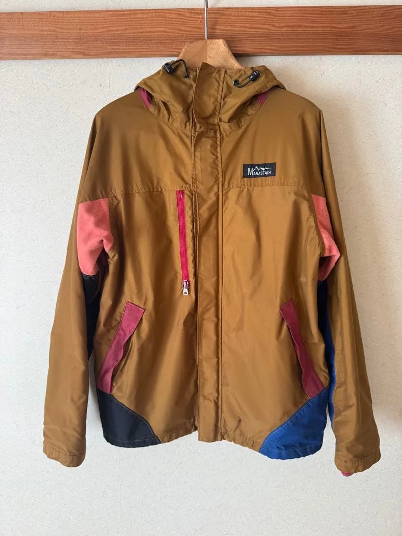 MANASTASH マウンテンパーカー クレイジーパターン マルチカラー