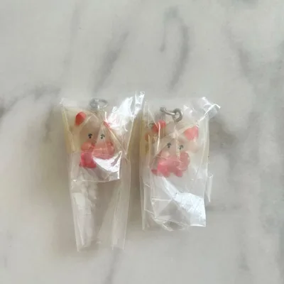 mikko めじるしアクセサリー ナッツ 2点セット ガチャガチャ