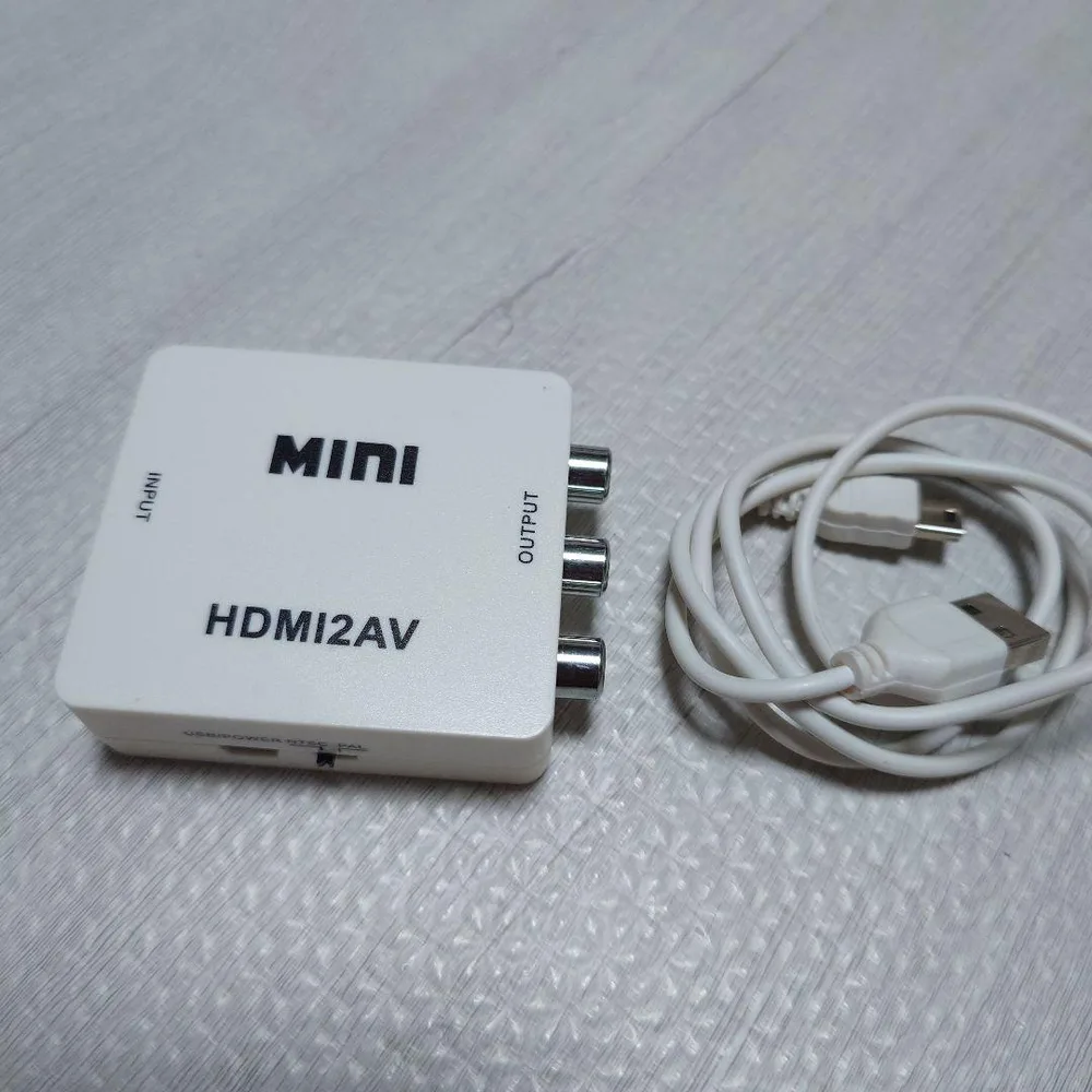 HDMI to AV 変換アダプター コンバーター