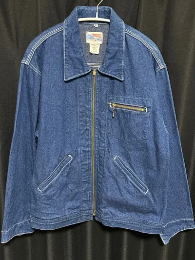 希少 BROOKLYN OVERALL デニムジャケット USA製