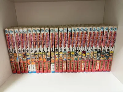NARUTO ナルト 全巻セット 岸本斉史 全巻帯付き、透明カバー付き