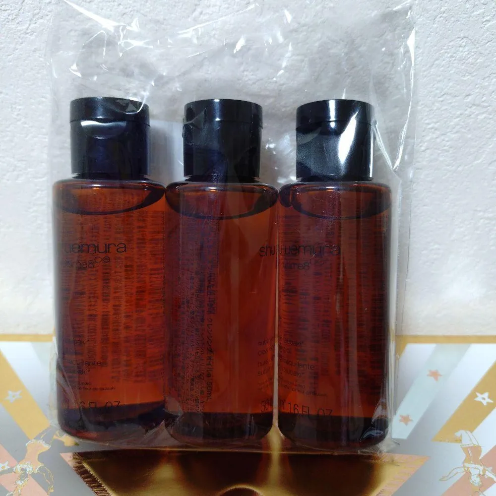 シュウウエムラクレンジングオイル 50ml x 3本