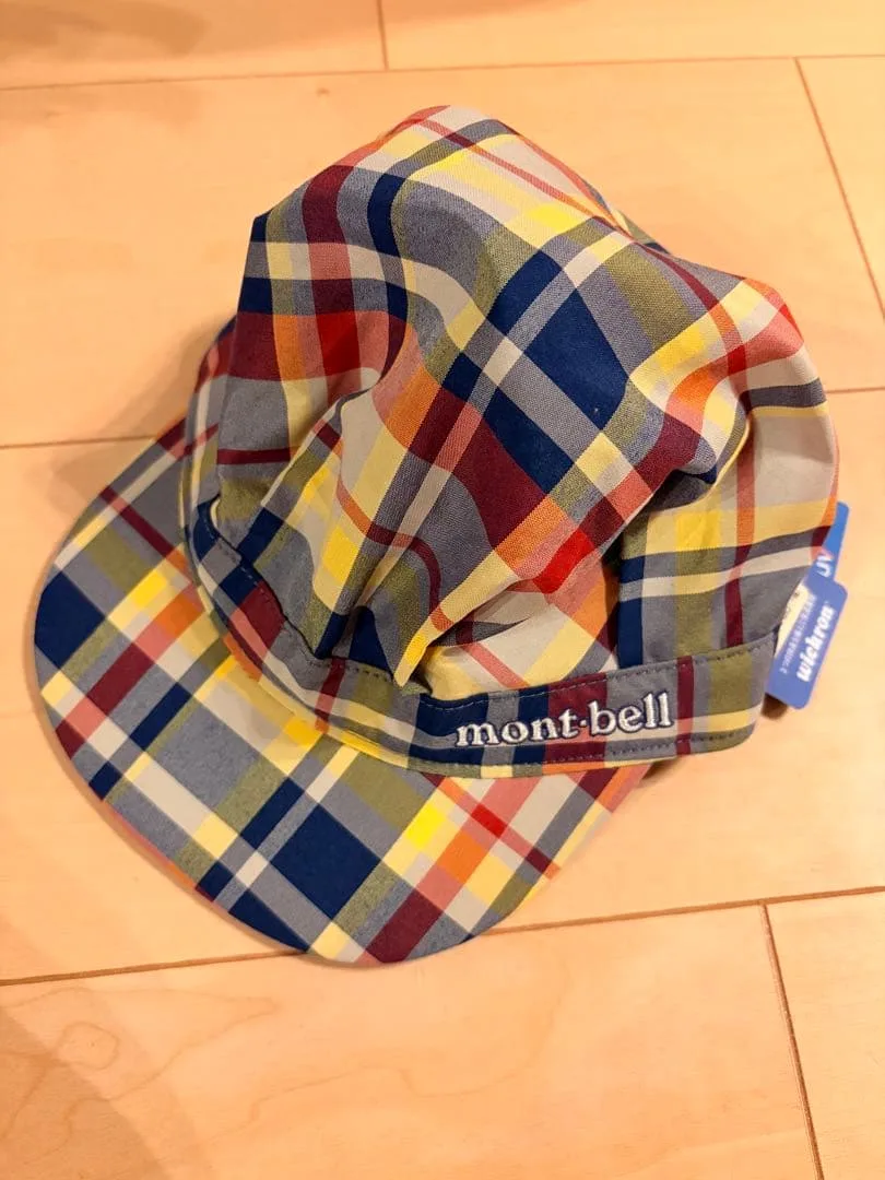 【タグ付未使用】mont-bell WIC. ライト ワークキャップ ベビー
