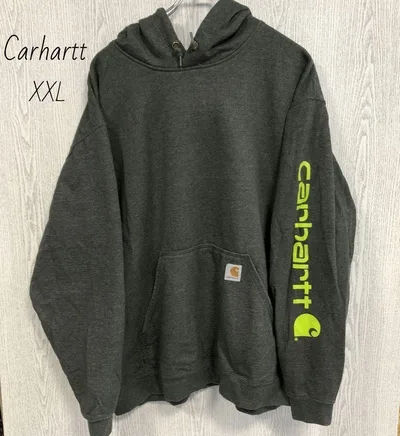 Carhartt カーハート プリント フーディー プルオーバー XXL 美品