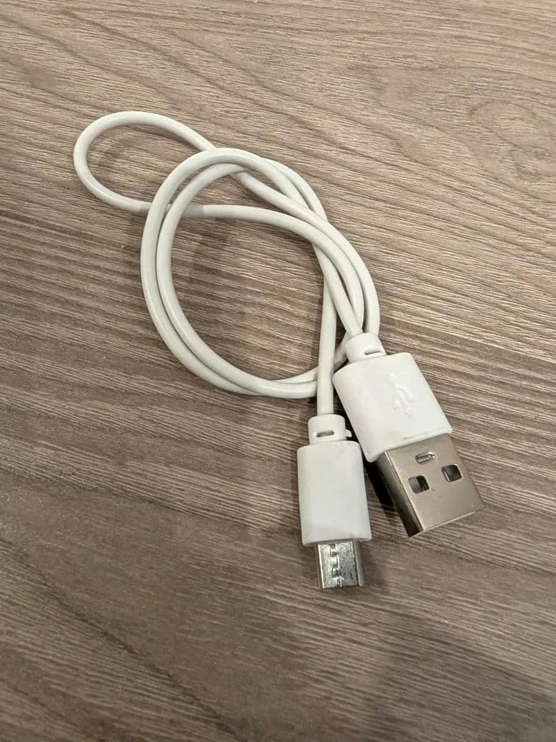 USBケーブル Type-A to Micro-USB ホワイト