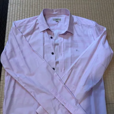 BURBERRY LONDON メンズ 長袖シャツ ピンク Lサイズ