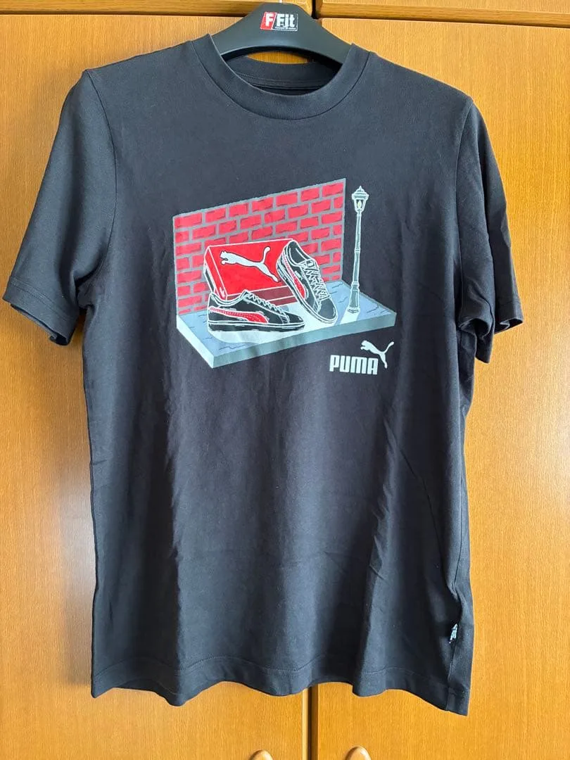 PUMA メンズ Tシャツ ブラック Sサイズ
