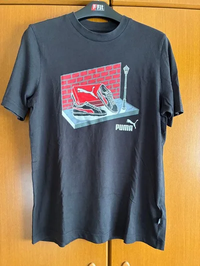 PUMA メンズ Tシャツ ブラック Sサイズ