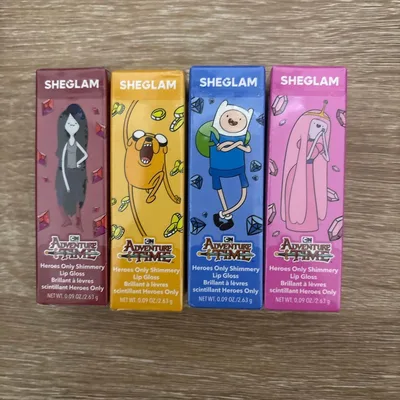 アドベンチャータイム リップグロス 4本セット