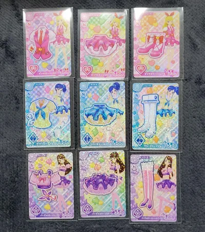 アイカツ スクールドレスコーデ 9枚セット