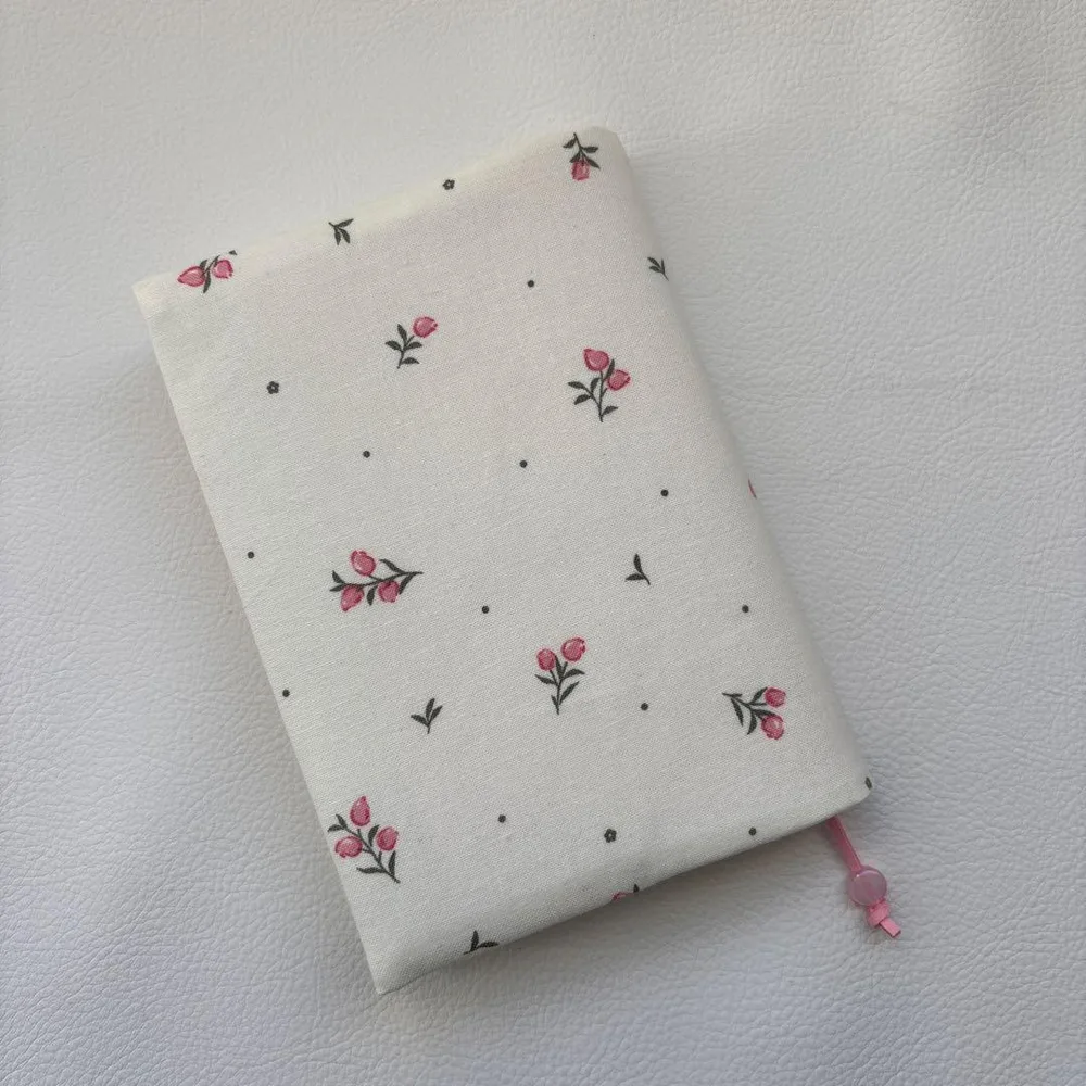 No.540 文庫本サイズブックカバー 小花