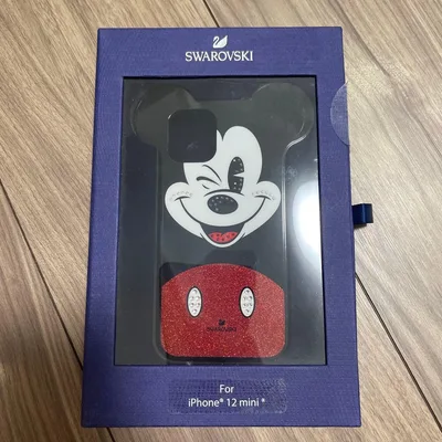 Swarovski iPhone 12mini ケース ミッキーマウス
