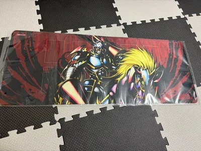 遊戯王 ニューロン プレイマット RUSH DUEL 暗黒騎士ガイア