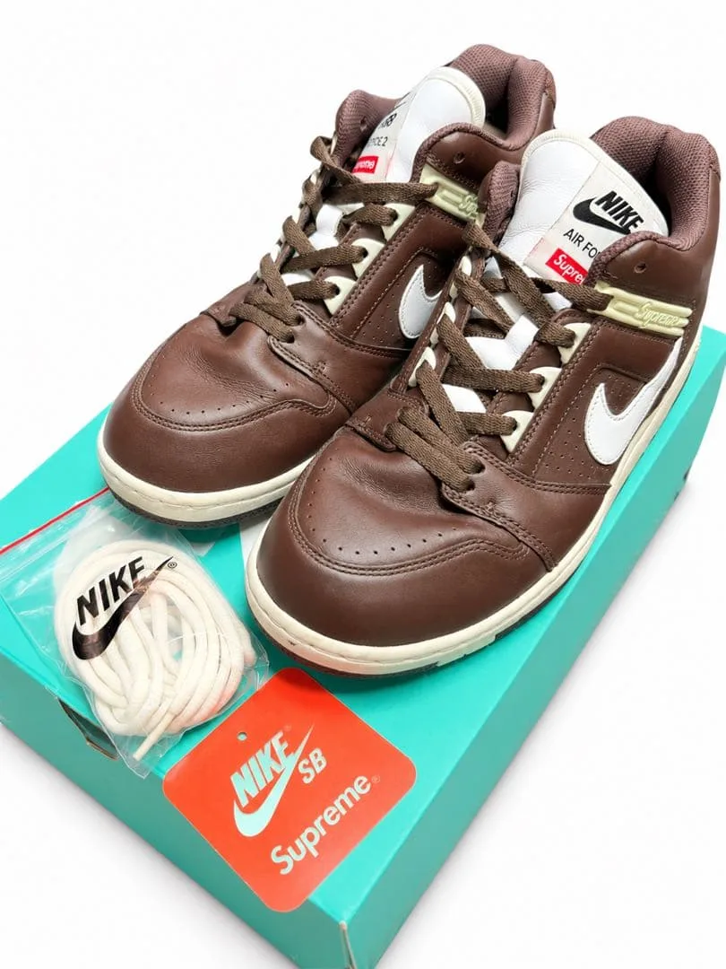 Supreme × Nike SB Air Force 2 Low シュプリーム