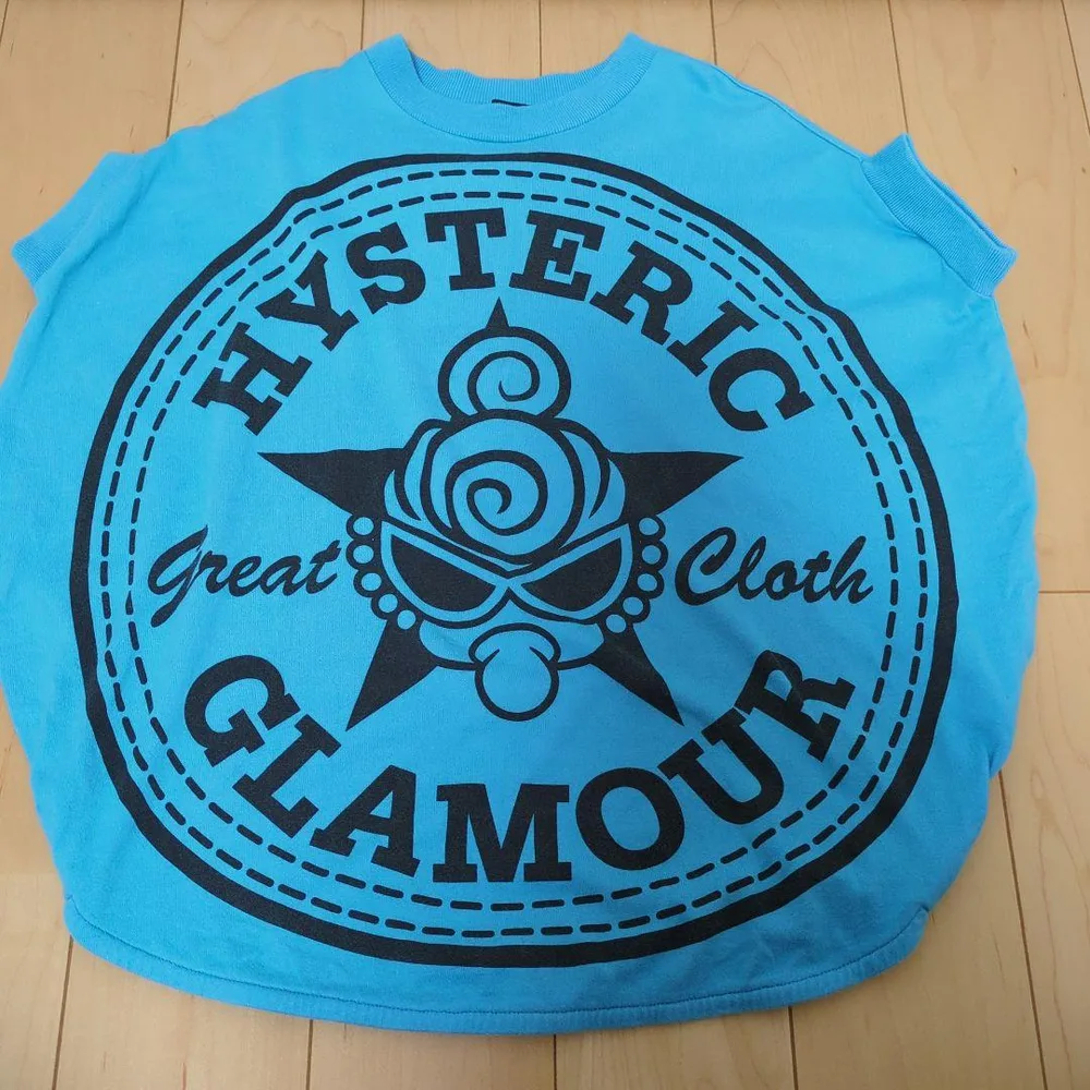 HYSTERICMINI เสื้อยืดบอลลูน 105ซม. สีฟ้า
