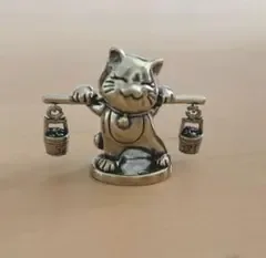 招き猫 真鍮 置物 金運 開運 オブジェ ゴールド 金 縁起物 ねこ プレゼント