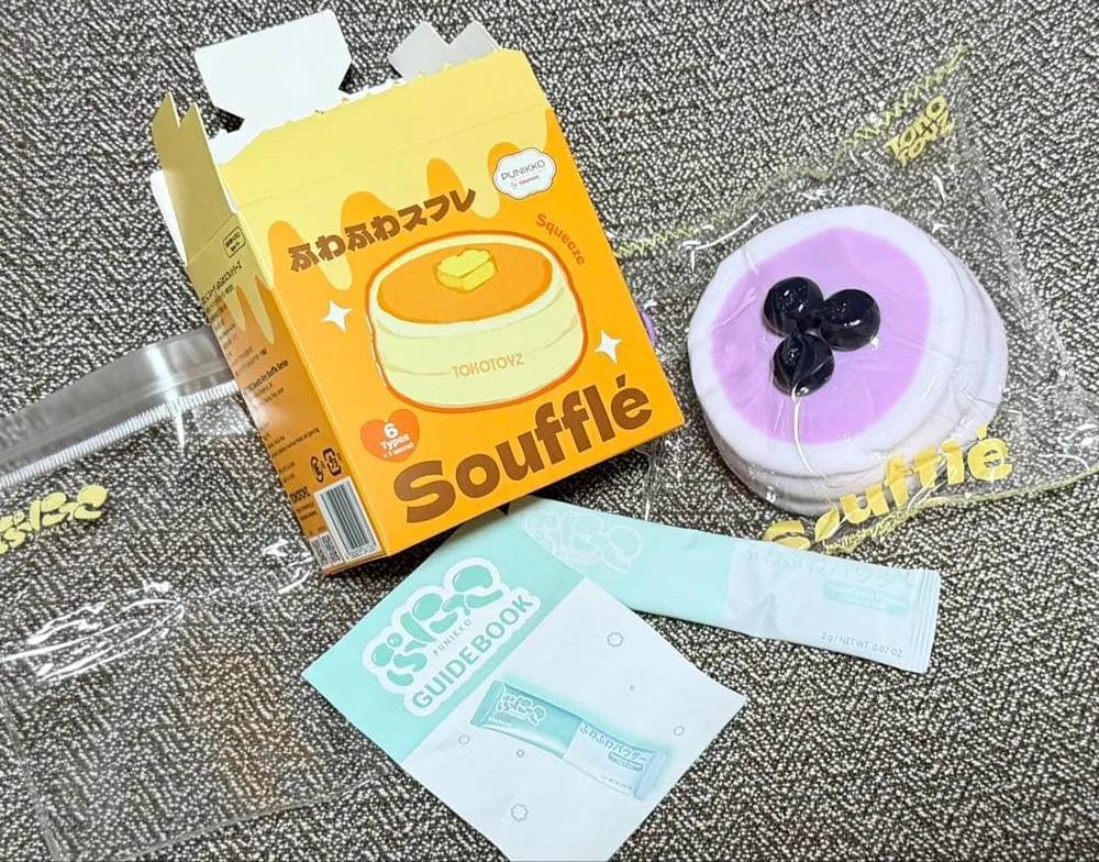 大人気 ぷにっこ トコトイズ スフレ ブルーベリー メロジョイ風 スクイーズ
