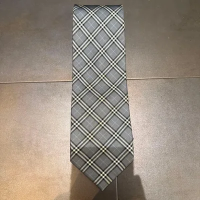 美品 バーバリー ブラックレーベル BURBERRY チェック ネクタイ
