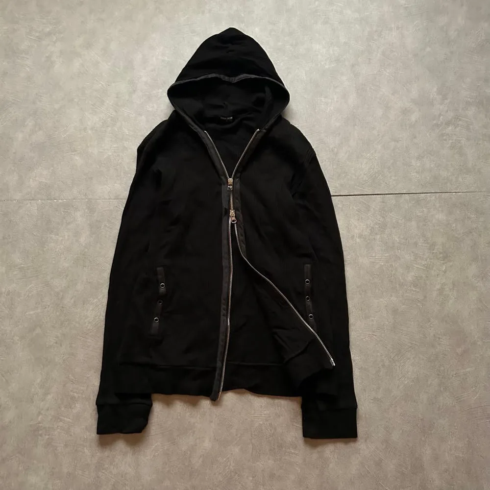 archive grunge Parka y2k black