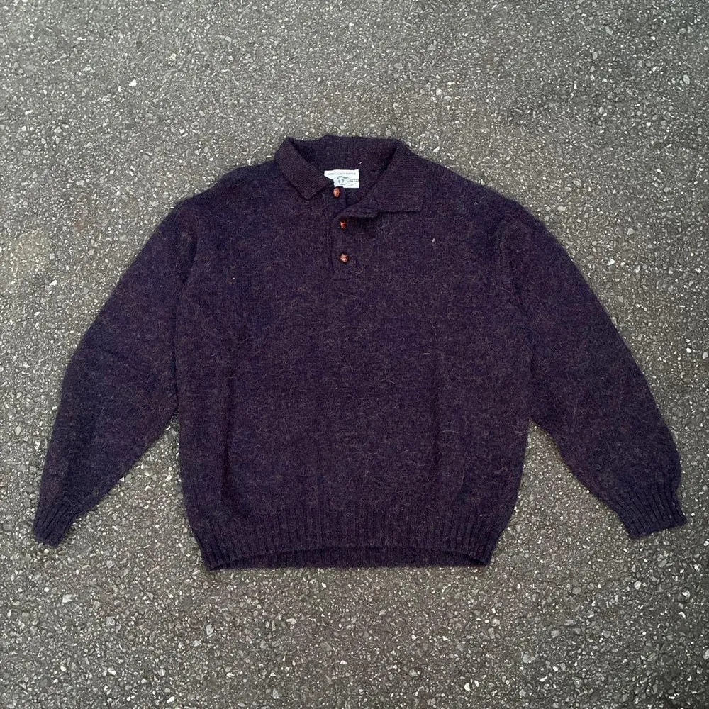 80s UNITED COLORS OF BENETTON ニットポロ イタリア