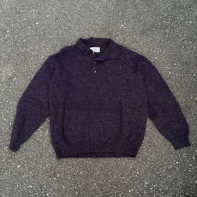 80s UNITED COLORS OF BENETTON ニットポロ イタリア