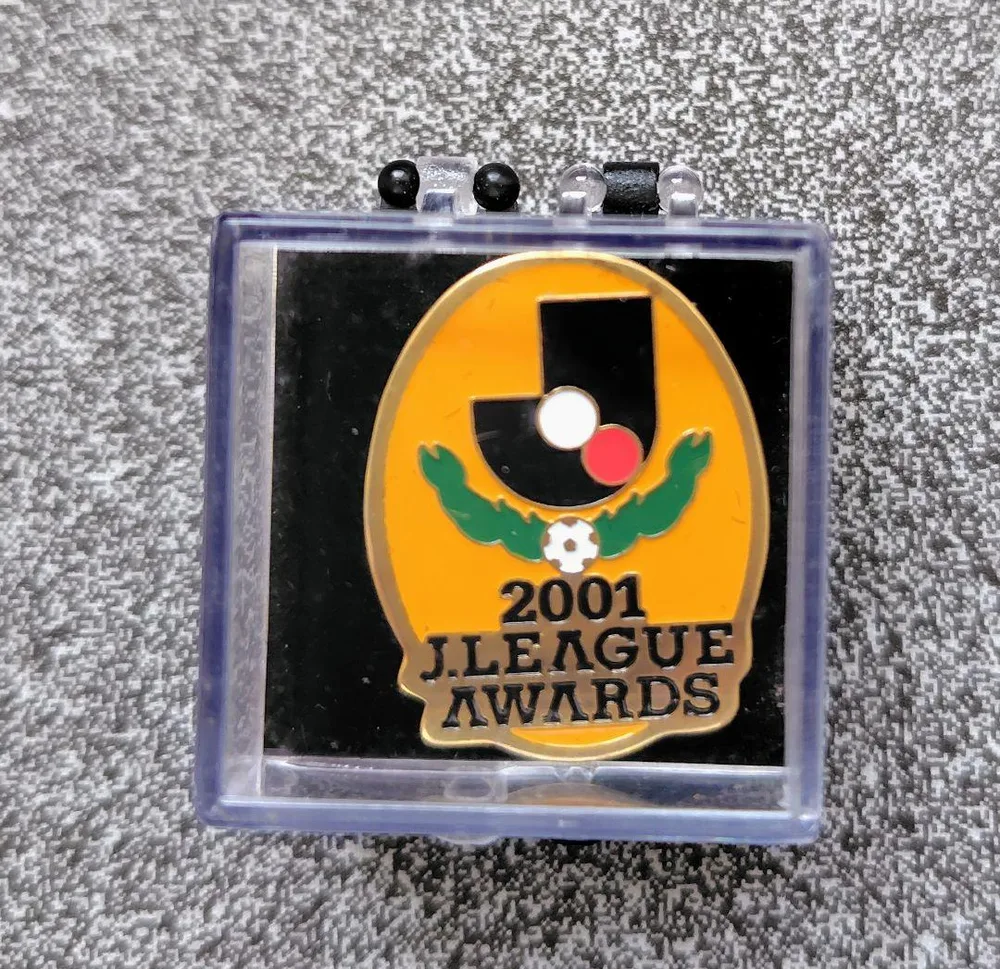 2001 Jリーグアワード 記念 バッジ JLEAGUE AWARDS サッカー