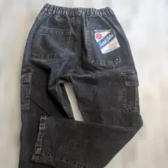【JEANIN】キッズ カーゴパンツ 【ブラック】