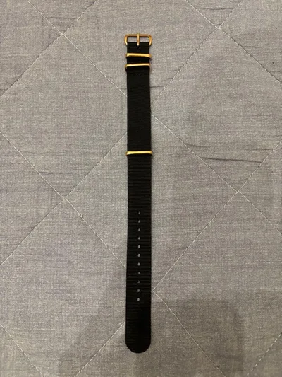 カシス TYPE NATO IP ブラック×ローズゴールド 20mm
