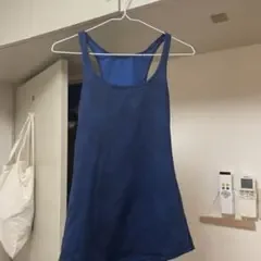 lululemon レーサーバック タンクトップ ネイビー