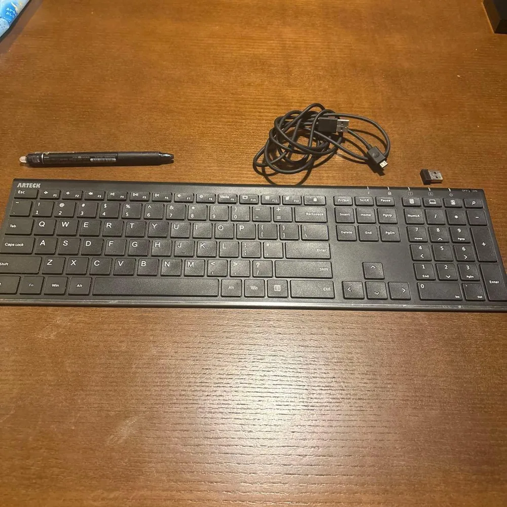 ARTECK ワイヤレスキーボード US配列 英語配列