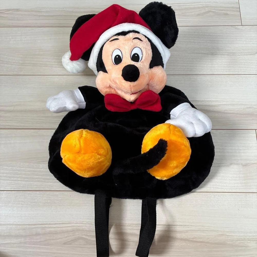 ☺︎ミッキーマウス クリスマス サンタ ぬいぐるみ リュック