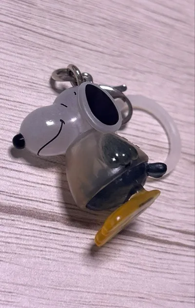 スヌーピー めじるしミニチュアチャーム キーホルダー