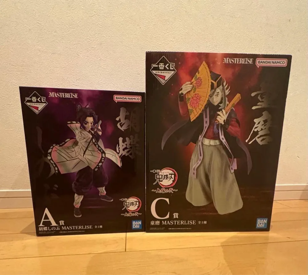一番くじ 鬼滅の刃 A賞 胡蝶しのぶ C賞 童磨 フィギュアセット