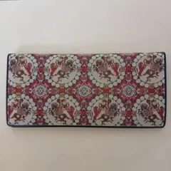 【未使用品】経錦 獅子狩文錦 長財布