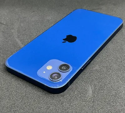 ジャンク Apple iPhone 12 128GB ブルー 本体 利用制限無し
