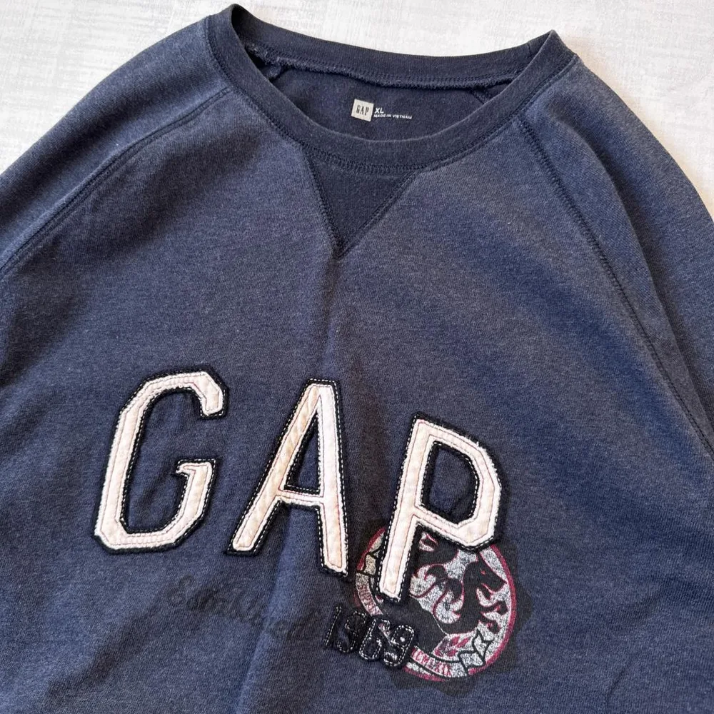OLD GAP スウェット Vガゼット ネイビー ギャップ XL