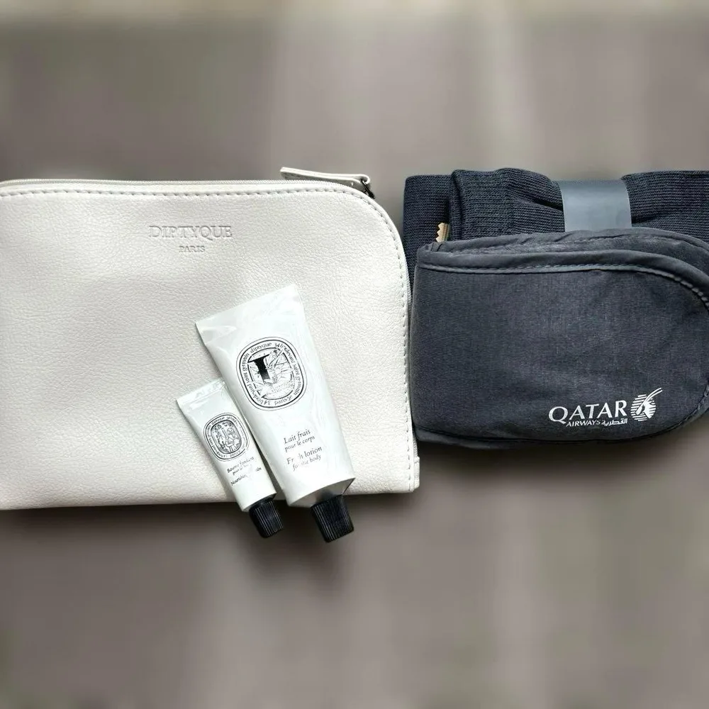 カタール航空×diptyqueディプティック アメニティ 香水無し