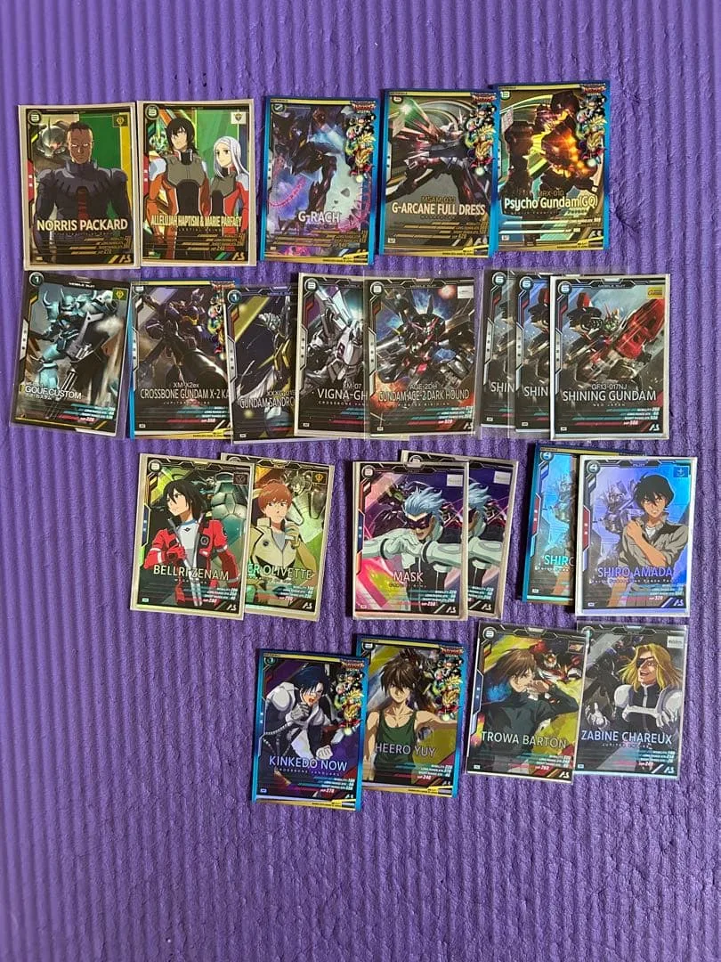 ガンダムアーセナルベース カードまとめ売り VE02-03弾 UR PR