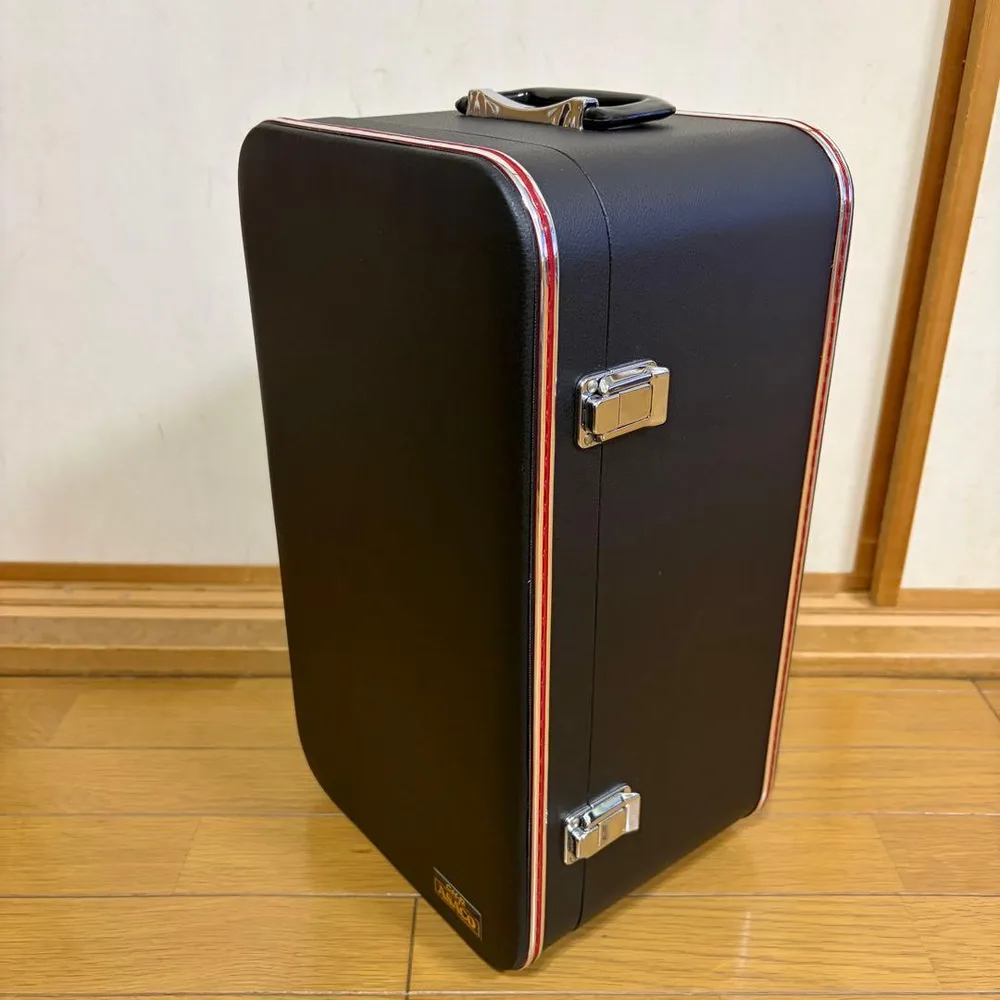 ASACO トランクケース 収納ケース ブラック レッド
