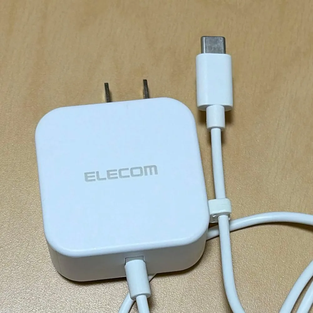 ELECOM USB Type-C AC充電器 一体型