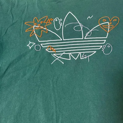 レア 80s adidas アディダス トレフォイルロゴ Tシャツ USA製