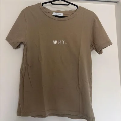 AZUL BY MOUSSY ロゴTシャツ ベージュ 半袖
