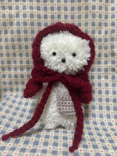 赤ずきんさん 謎 ハンドメイド オリジナル ぬいぐるみ マスコット