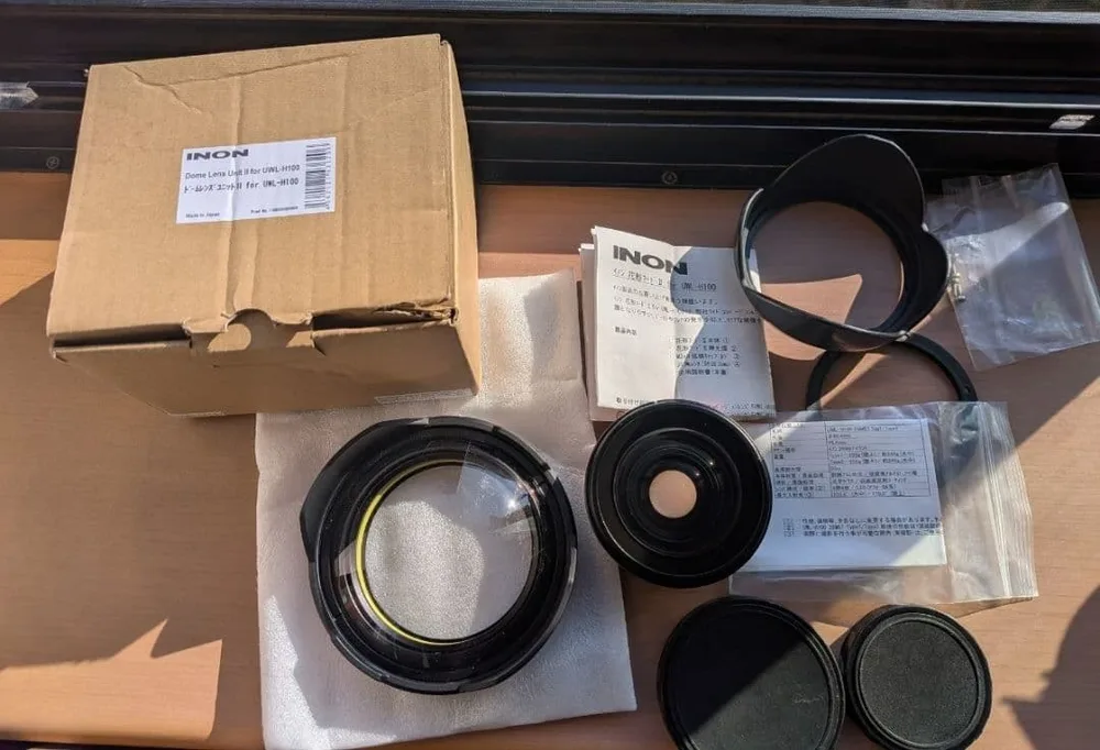 INON UWL-H100 M67 Type2 + ドームレンズ Unit II