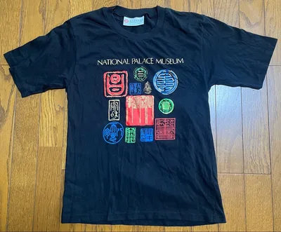国立故宮博物院 Tシャツ ブラック Sサイズ