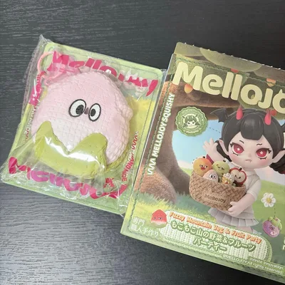 【OPP未開封】メロジョイ もこもこ山の野菜&フルーツパーティー 天然いちご